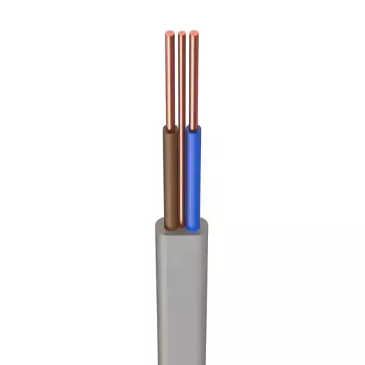 PVC Twin and Earth Cable Grey